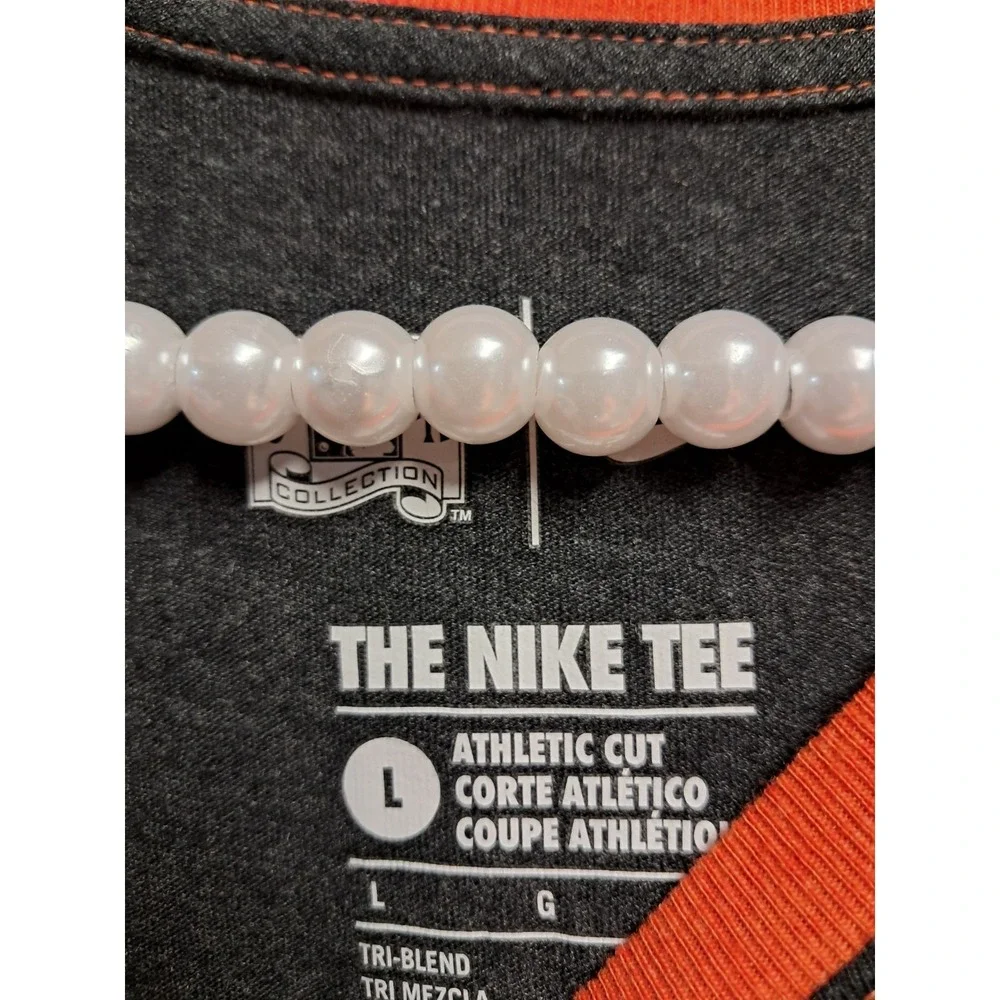 Womens Large Baltimore Orioles Nike 3/4 Sleeve T Shirt